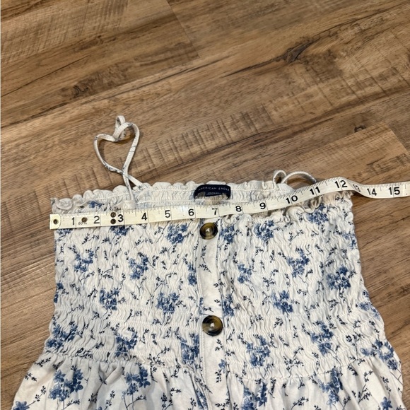 American Eagle Outfitters Blue Floral Tank Top - Picture 4 of 5